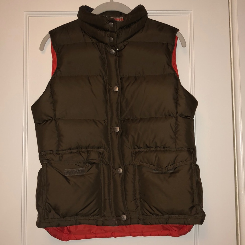 Army Green J Crew Vest small